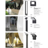 Фонарь NOVOTECH ROCA LED уличный NV-357522