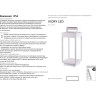 Светильник NOVOTECH IVORY LED переносной на батарейках NV-358120